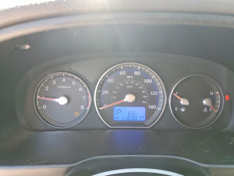2011 Hyundai Santa fe VIN 5XYZH4AG5BG061635 COPART salvage auction — FRONT END, KY - CERT OF TITLE-SALVAGE, sold $1,750 on 2026-07-15 (photo 9)
