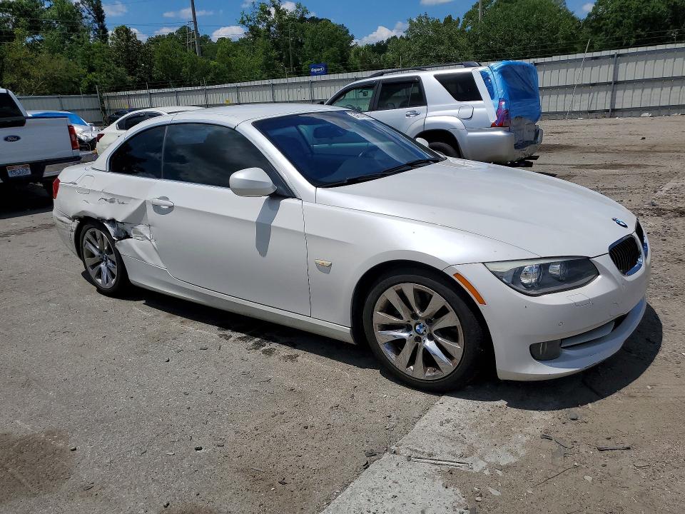 2013 BMW 3er VIN WBADW3C50DJ525792 COPART salvage auction — REAR END, GA - CERT OF TITLE-SALVAGE, sold $1,350 on 2026-07-27 (photo 4)