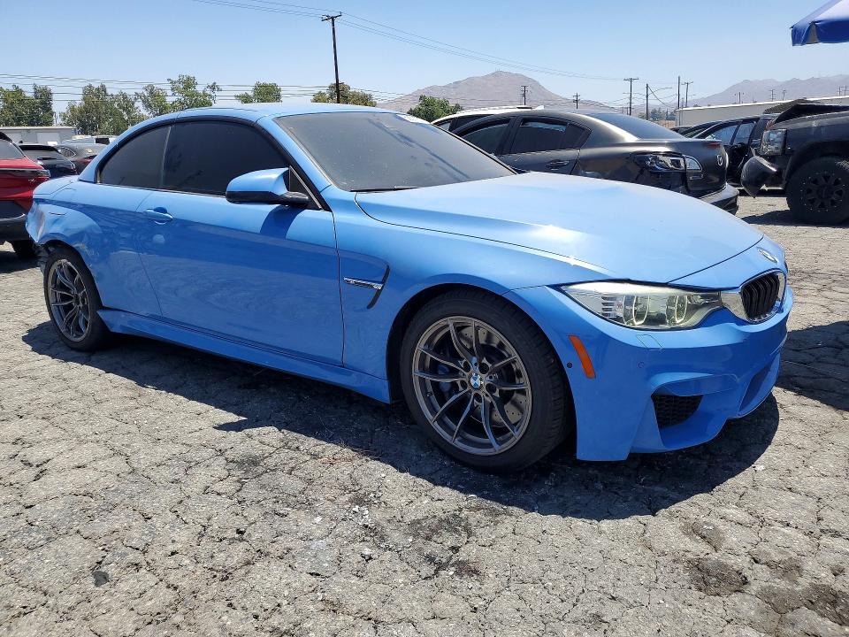 2016 BMW M4 VIN WBS3U9C55GP970157 COPART salvage auction — REAR END, CA - SALVAGE CERTIFICATE, sold $21,400 on 2026-08-27 (photo 4)