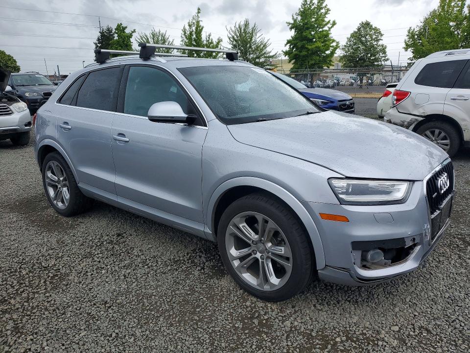 2015 Audi Q3 VIN WA1GFCFS6FR010277 COPART salvage auction — FRONT END, Or - Salvage Title Certificate, sold $1,350 on 2026-08-04 (photo 4)