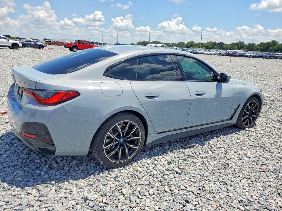 2024 BMW I4 VIN WBY33AW01RFS33055 COPART salvage auction — REAR END, Fl - Certificate Of Destruction, sold $24,300 on 2026-07-31 (photo 3)