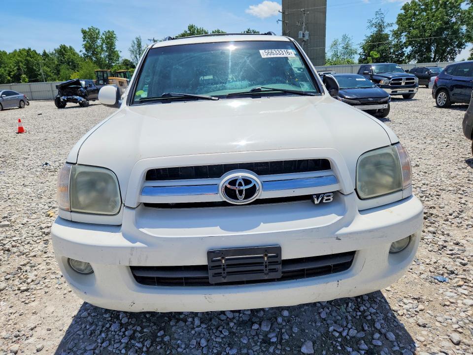 2005 Toyota Sequoia VIN 5TDBT48A45S252164 COPART salvage auction — MINOR DENT/SCRATCHES, Mi - Dealer Only Clean Title (P), sold $2,450 on 2026-07-30 (photo 5)