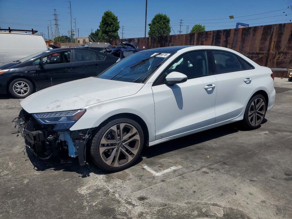 2026 Audi A3 VIN WAUGUDGY9TA024489 — COPART salvage auction photo
