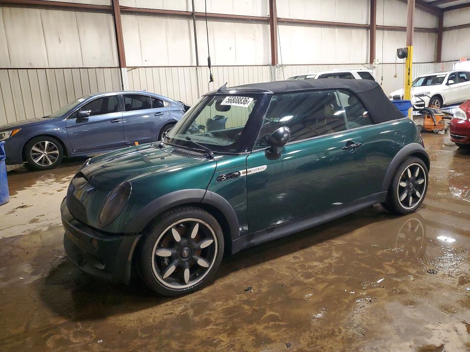 2008 Mini Cooper VIN WMWRH33538TU81135 COPART salvage auction — MECHANICAL, Pa - Certificate Of Salvage, sold $1,050 on 2026-07-14 (photo 1)