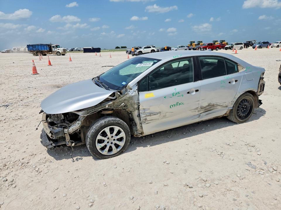 2020 Toyota Corolla VIN 5YFEPRAE4LP040172 COPART salvage auction — FRONT END, Tx - Salvage Vehicle Title, sold $3,100 on 2026-07-02 (photo 1)