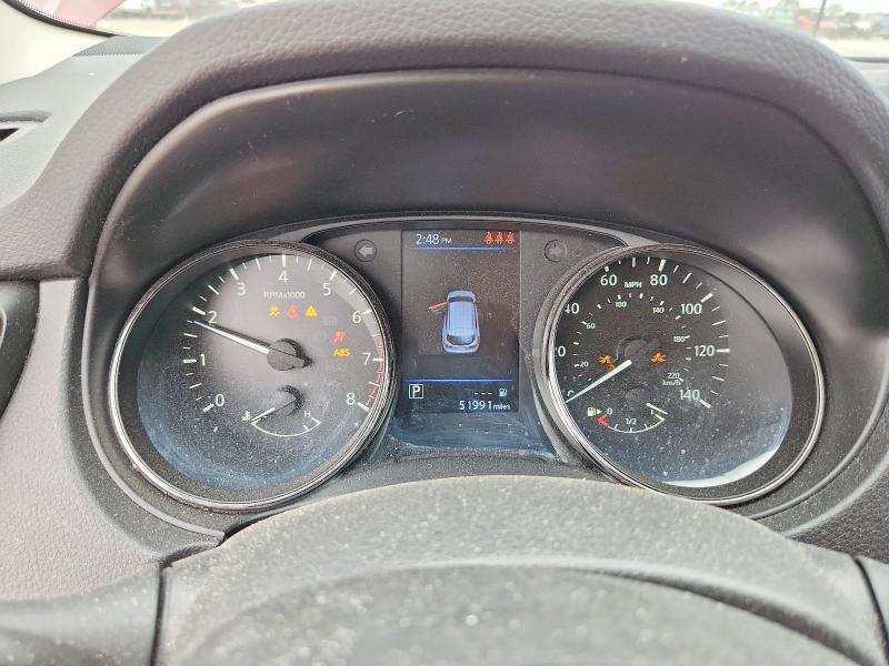 2021 Nissan Rogue VIN JN1BJ1AV5MW307188 COPART salvage auction — SIDE, Ok - Cert Of Title-Salvage, sold $3,500 on 2026-07-15 (photo 9)