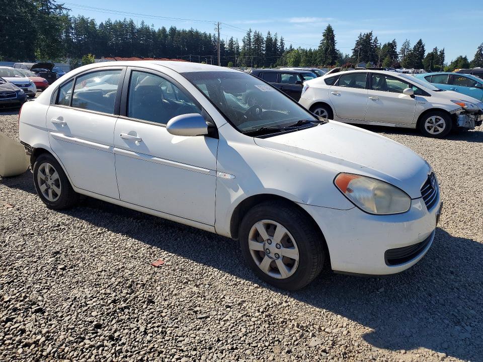 2007 Hyundai Accent VIN KMHCN46C27U139360 COPART salvage auction — REAR END, Wa - Bill Of Sale, sold $200 on 2026-07-17 (photo 4)