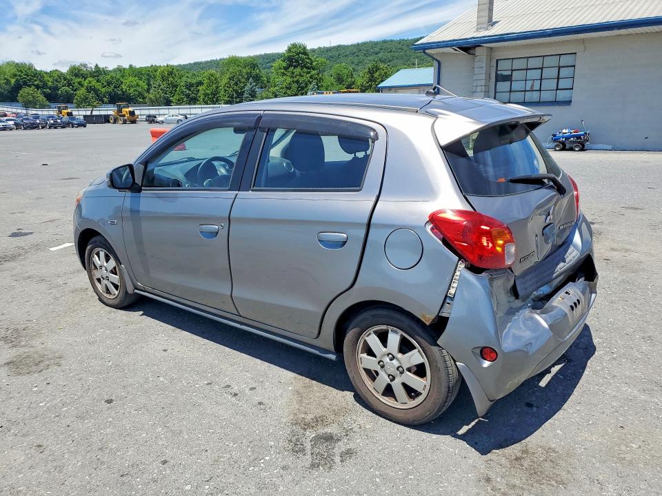 2015 Mitsubishi VIN ML32A4HJ5FH049217 COPART salvage auction — REAR END, Pa - Certificate Of Salvage, sold $300 on 2026-07-14 (photo 2)