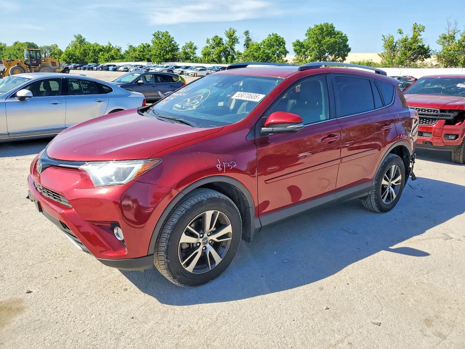 2018 Toyota Rav 4 VIN JTMRFREV3JD249790 COPART salvage auction — REAR END, Ky - Cert Of Title-Salvage, sold $2,850 on 2026-07-21 (photo 1)