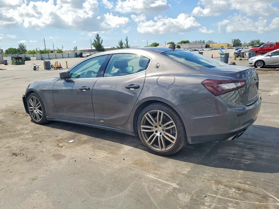 2014 Maserati Ghibli VIN ZAM57RTAXE1125207 COPART salvage auction — FRONT END, Fl - Cert Of Title-Rebuilt, sold $3,800 on 2026-07-08 (photo 2)