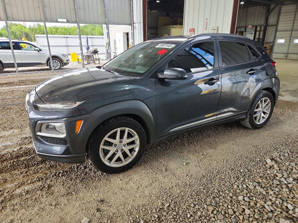 2021 Hyundai Kona VIN KM8K33A59MU666490 COPART salvage auction — REAR END, Mo - Salvage Certificate Of Title, sold $2,950 on 2026-07-27 (photo 1)