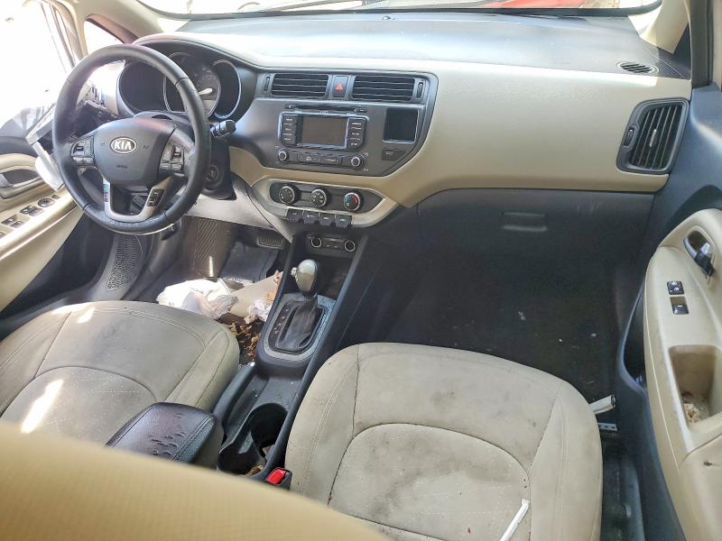 2013 Kia Rio VIN KNADN4A39D6305435 COPART salvage auction — SIDE, GA - CERT OF TITLE-SALVAGE, sold $275 on 2026-07-10 (photo 8)