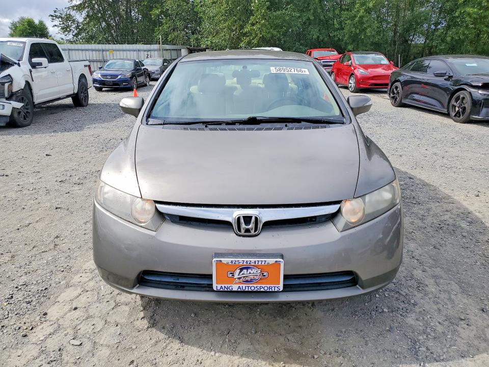 2008 Honda Civic hybrid VIN JHMFA36208S026002 COPART salvage auction — REAR END, Wa - Bill Of Sale, sold $525 on 2026-07-06 (photo 5)