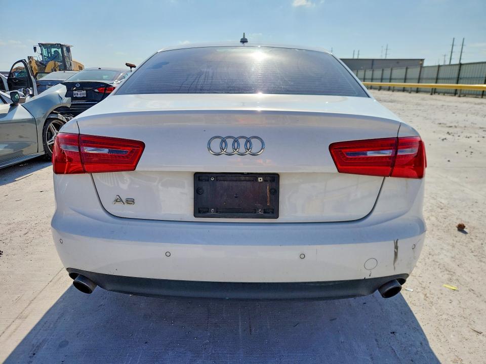 2012 Audi A6 VIN WAUDFAFC5CN146549 COPART salvage auction — NORMAL WEAR, TX - BONDED TITLE - CLEAN, sold $450 on 2026-07-31 (photo 6)