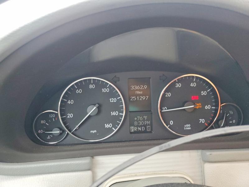 2006 Mercedes-benz C-klasse VIN WDBRF52H36F781607 COPART salvage auction — REAR END, Tx - Salvage Vehicle Title, sold $425 on 2026-07-16 (photo 9)