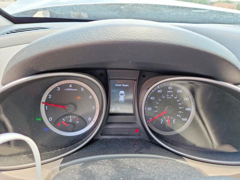 2015 Hyundai Santa fe VIN 5XYZT3LB5FG303761 COPART salvage auction — FRONT END, Sc - Cert Of Title-Salvage, sold $500 on 2026-07-31 (photo 9)