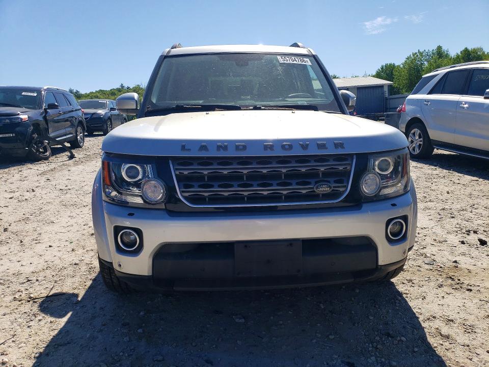 2016 Land rover Lr4 VIN SALAG2V67GA830433 COPART salvage auction — UNDERCARRIAGE, Ct - Certificate Of Title, sold $1,550 on 2026-07-08 (photo 5)