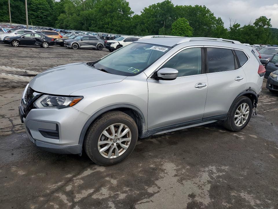 2019 Nissan Rogue VIN KNMAT2MV5KP524574 COPART salvage auction — REAR END, NY - MV-907A SALVAGE CERTIFICATE, sold $325 on 2026-07-28 (photo 1)