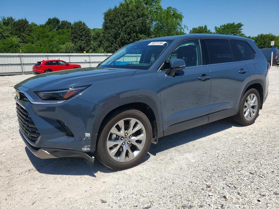 2024 Toyota Highlander VIN 5TDACAB55RS029398 COPART salvage auction — SIDE, Ar - Cert Of Title-Salvage, sold $250 on 2026-07-27 (photo 1)