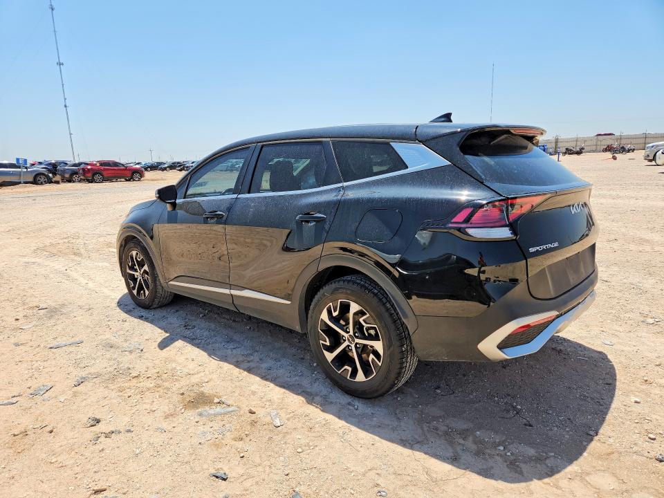 2023 Kia Sportage VIN 5XYK33AF9PG058911 COPART salvage auction — SIDE, TX - SALVAGE VEHICLE TITLE, sold $7,600 on 2026-07-22 (photo 2)
