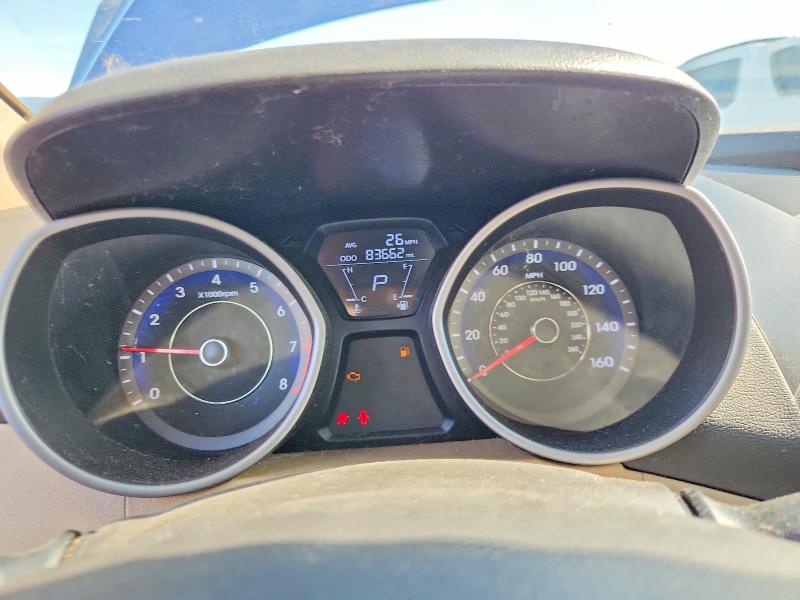2013 Hyundai VIN KMHDH4AE5DU491252 COPART salvage auction — FRONT END, Il - Salvage Certificate, sold $725 on 2026-07-27 (photo 9)