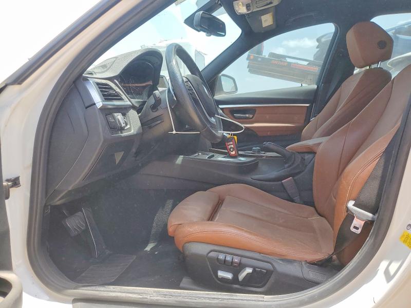 2016 BMW 3 series VIN WBA8E9C51GK648572 COPART salvage auction — FRONT END, Tx - Cert Of Title-Rebuilt Salvage, sold $1,050 on 2026-07-09 (photo 7)