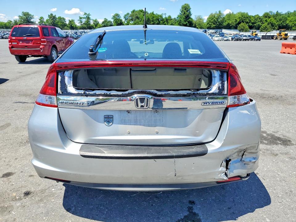 2012 Honda VIN JHMZE2H7XCS002304 COPART salvage auction — REAR END, Pa - Certificate Of Salvage, sold $1,150 on 2026-07-07 (photo 6)