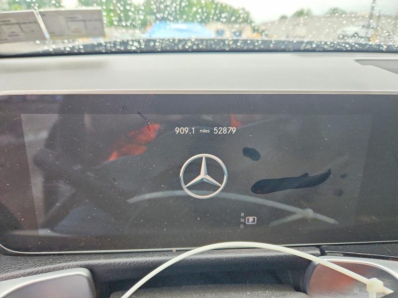 2021 Mercedes-benz VIN W1N4M4HB8MW120336 COPART salvage auction — FRONT END, Pa - Certificate Of Salvage, sold $7,200 on 2026-07-22 (photo 9)