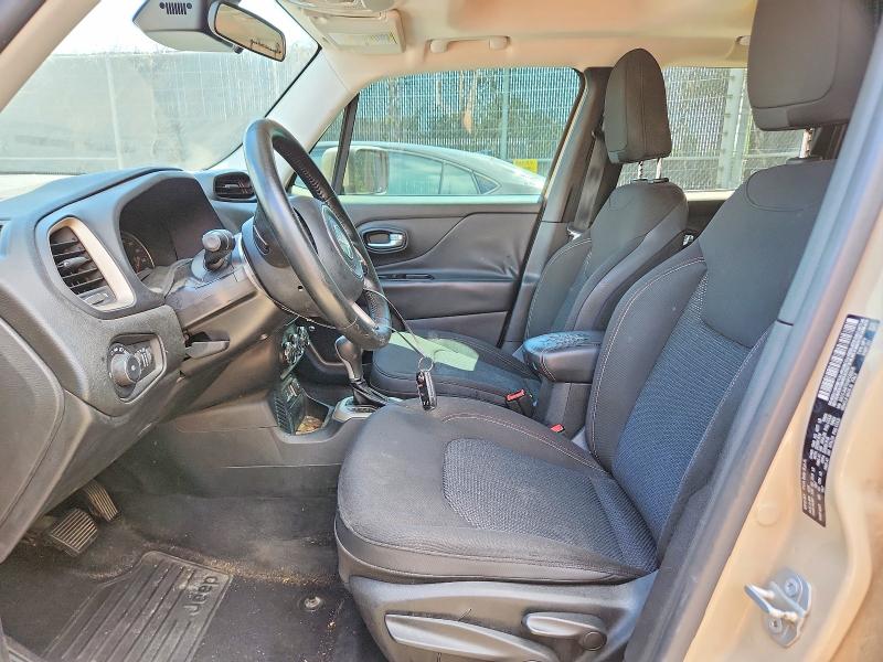 2016 Jeep Renegade VIN ZACCJABT0GPC62015 COPART salvage auction — FRONT END, Md - Cert Of Salvage > 75% Damage, sold $225 on 2026-08-21 (photo 7)