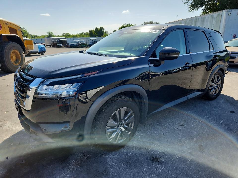 2022 Nissan Pathfinder VIN 5N1DR3AAXNC230341 — COPART salvage auction photo