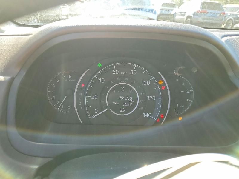 2013 Honda Cr-v VIN 5J6RM4H53DL049551 COPART salvage auction — HAIL, Co - Certificate Of Title, sold $3,100 on 2026-07-09 (photo 9)