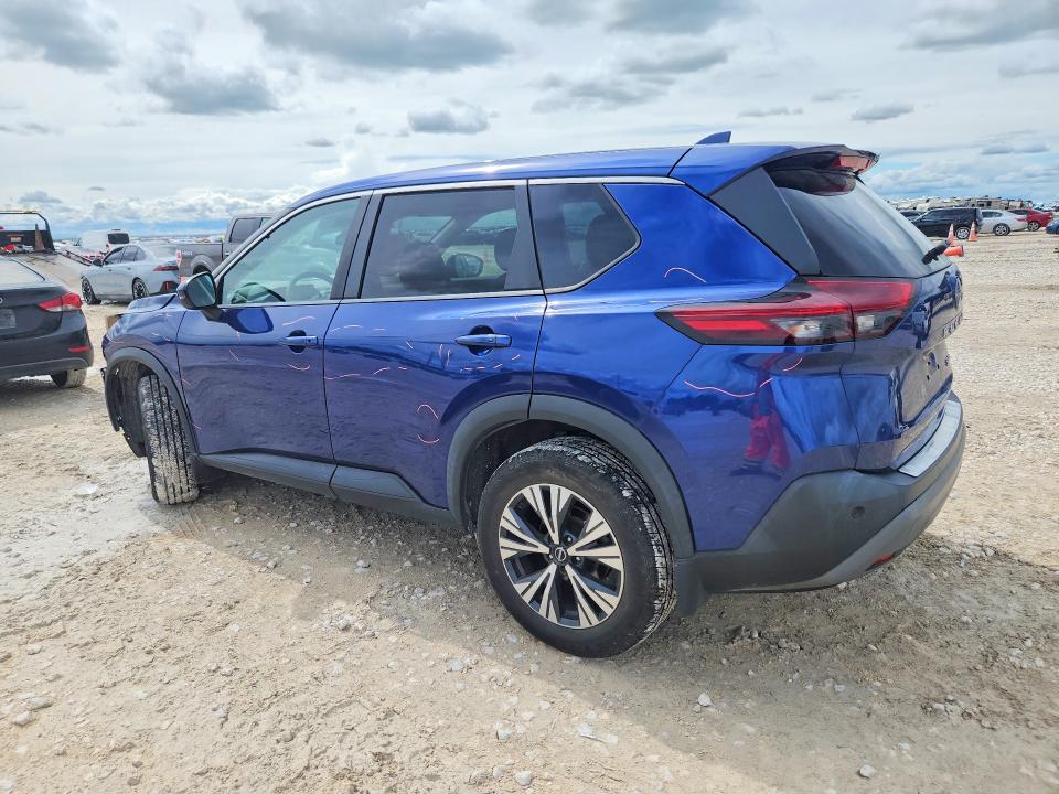 2022 Nissan Rogue VIN 5N1BT3BB5NC674629 COPART salvage auction — FRONT END, Tx - Salvage Vehicle Title, sold $4,250 on 2026-07-02 (photo 2)