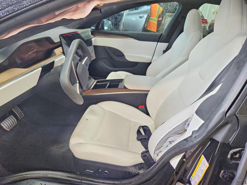 2024 Tesla Model s VIN 5YJSA1E52RF543624 COPART salvage auction — SIDE, Il - Salvage Certificate, sold $10,300 on 2026-07-21 (photo 7)
