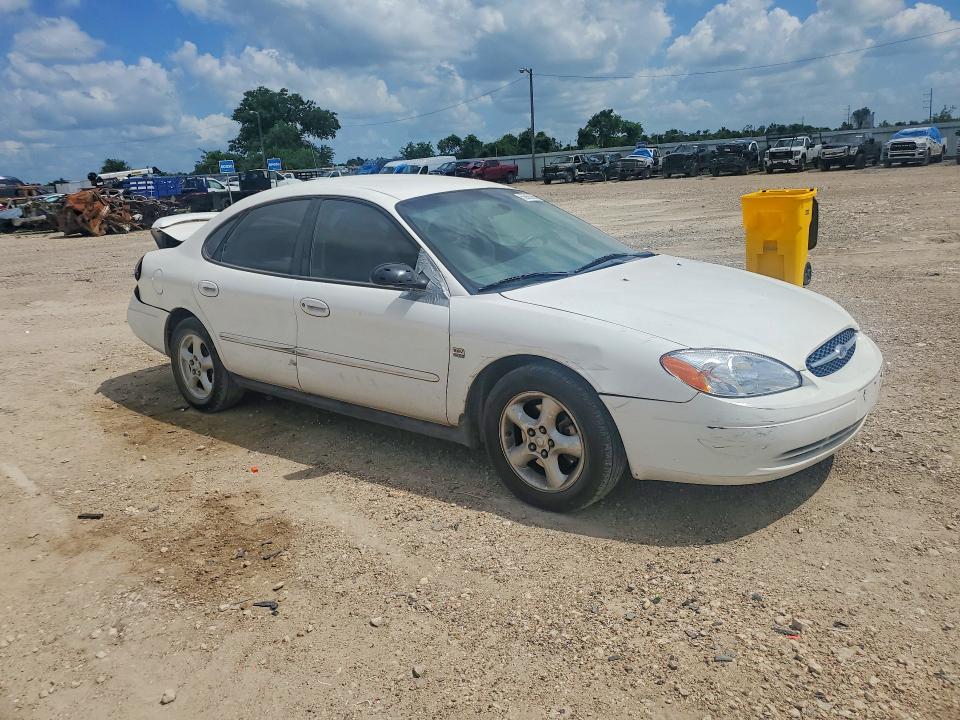 2002 Ford Taurus VIN 1FAFP55SX2A110652 COPART salvage auction — REAR END, Tx - Salvage Vehicle Title, sold $275 on 2026-07-08 (photo 4)