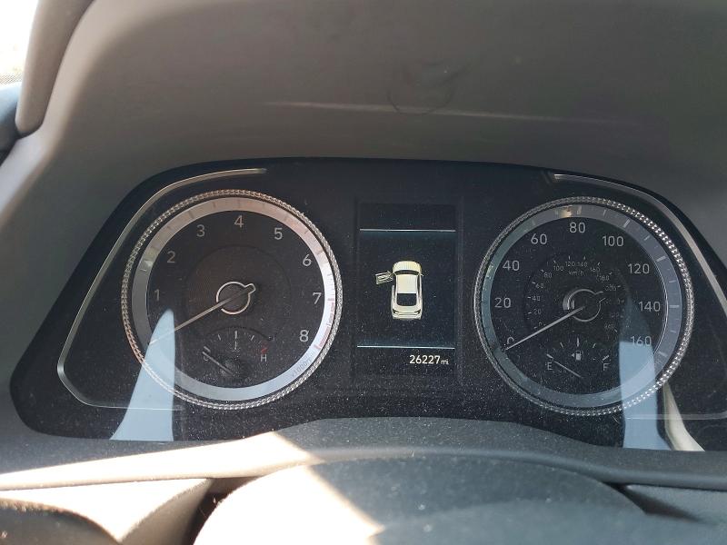 2022 Hyundai Sonata VIN KMHL64JA3NA174975 COPART salvage auction — REAR END, Oh - Cert Of Title-Salvage, sold $4,050 on 2026-07-16 (photo 9)