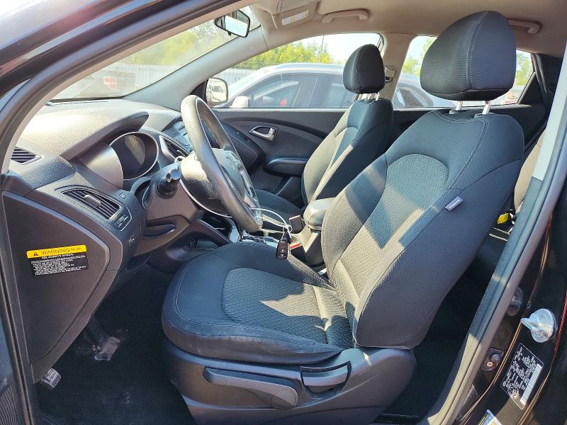 2011 Hyundai Tucson VIN KM8JT3ACXBU299638 COPART salvage auction — SIDE, ON - PERMIT NO BRAND - UNFIT, sold $375 on 2026-07-21 (photo 7)