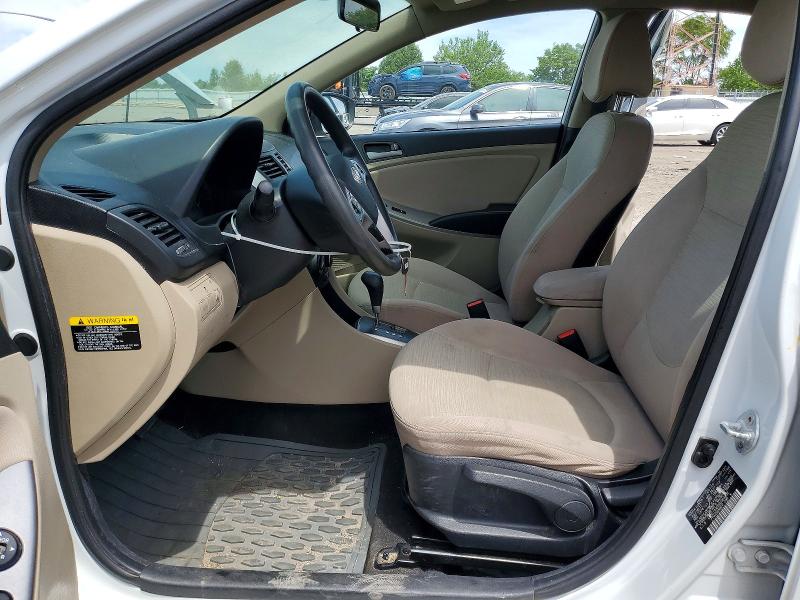 2017 Hyundai VIN KMHCT4AE8HU364902 COPART salvage auction — REAR END, In - Cert Of Title-Salvage Title, sold $700 on 2026-07-13 (photo 7)