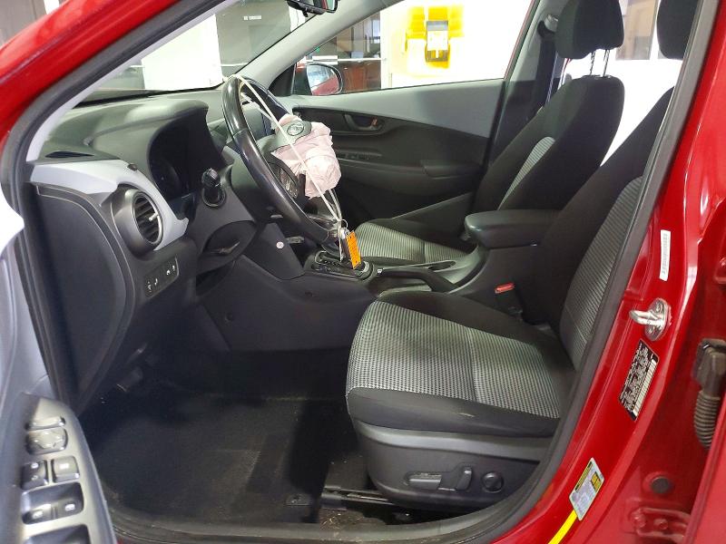2019 Hyundai Kona VIN KM8K62AA2KU244234 COPART salvage auction — FRONT END, VA - CERTIFICATE OF TITLE, sold $1,100 on 2026-07-02 (photo 7)