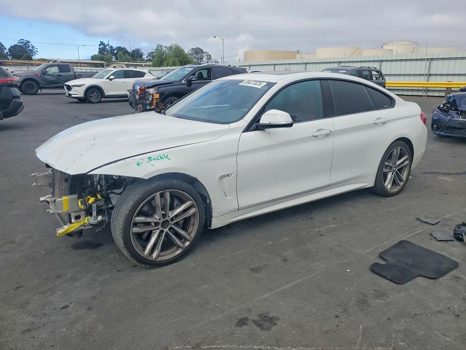 2018 BMW VIN WBA4J1C56JBG79158 COPART salvage auction — FRONT END, Ca - Salvage Certificate, sold $6,700 on 2026-08-17 (photo 1)