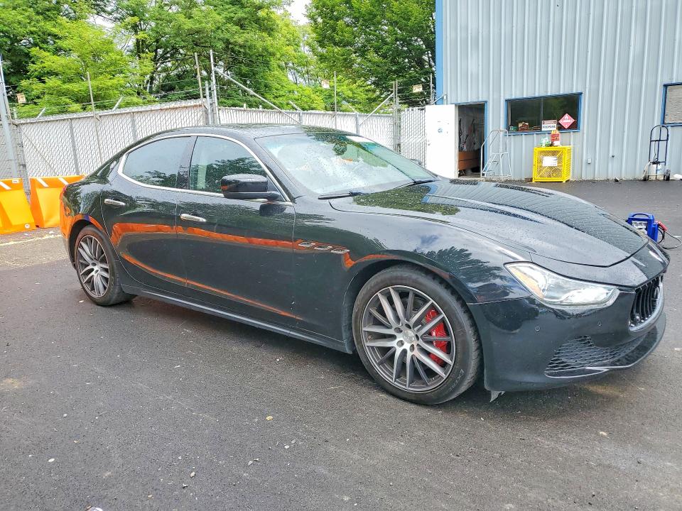 2014 Maserati Ghibli VIN ZAM57RTA0E1126740 COPART salvage auction — MINOR DENT/SCRATCHES, Or - Salvage Title Certificate, sold $5,800 on 2026-07-08 (photo 4)