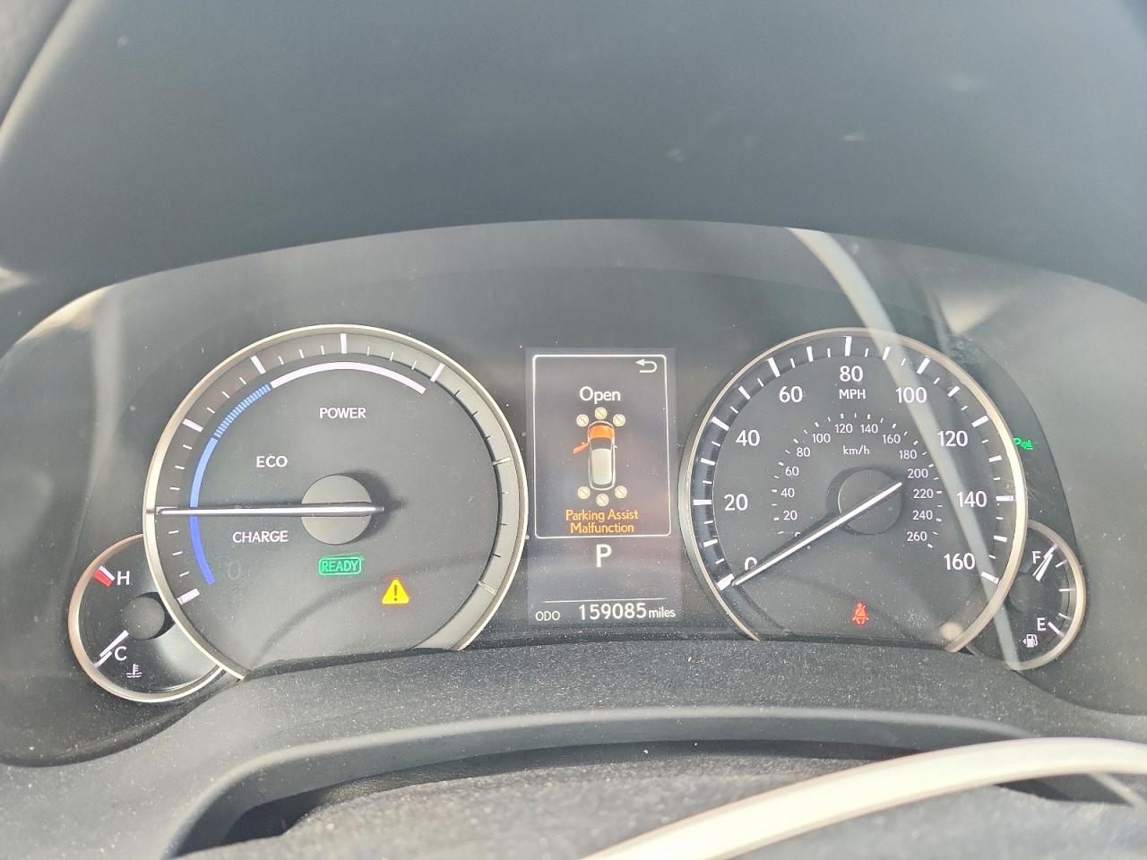 2016 Lexus RX 450h VIN 2T2ZFMCA3GC001124 COPART salvage auction — Front End, TX - SALVAGE VEHICLE TITLE, sold $12,200 on 2026-07-09 (photo 9)