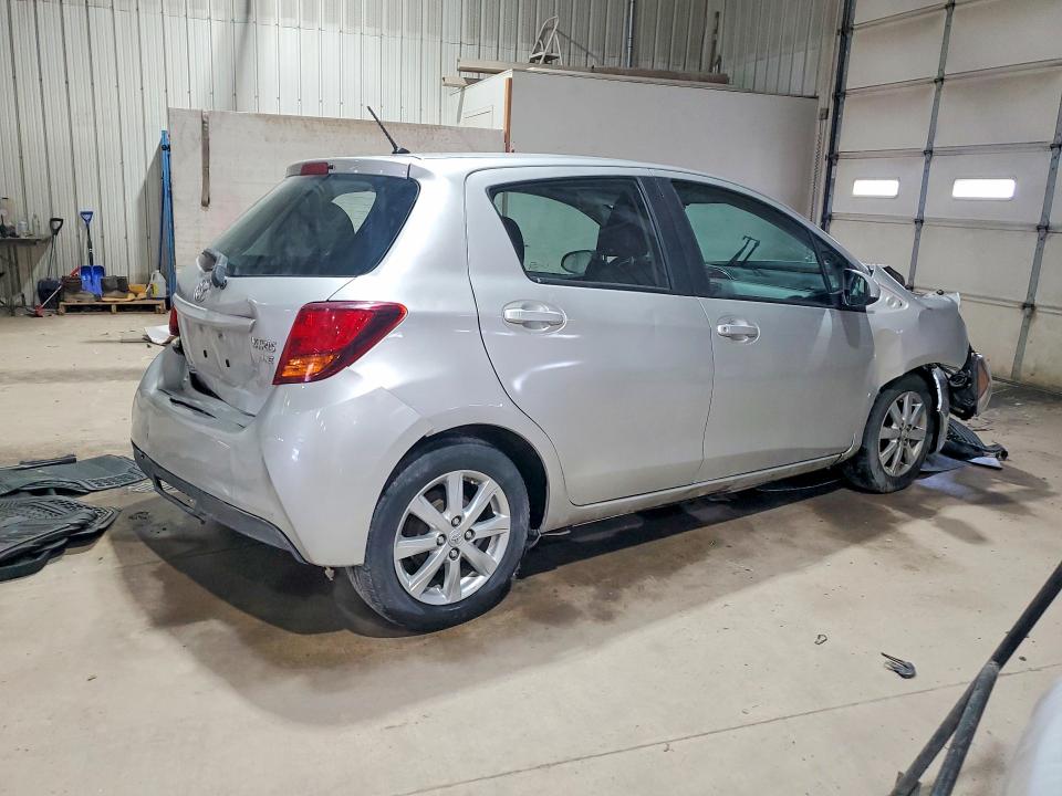 2015 Toyota Yaris VIN VNKKTUD38FA055740 COPART salvage auction — FRONT END, Pa - Certificate Of Salvage, sold $1,100 on 2026-07-16 (photo 3)