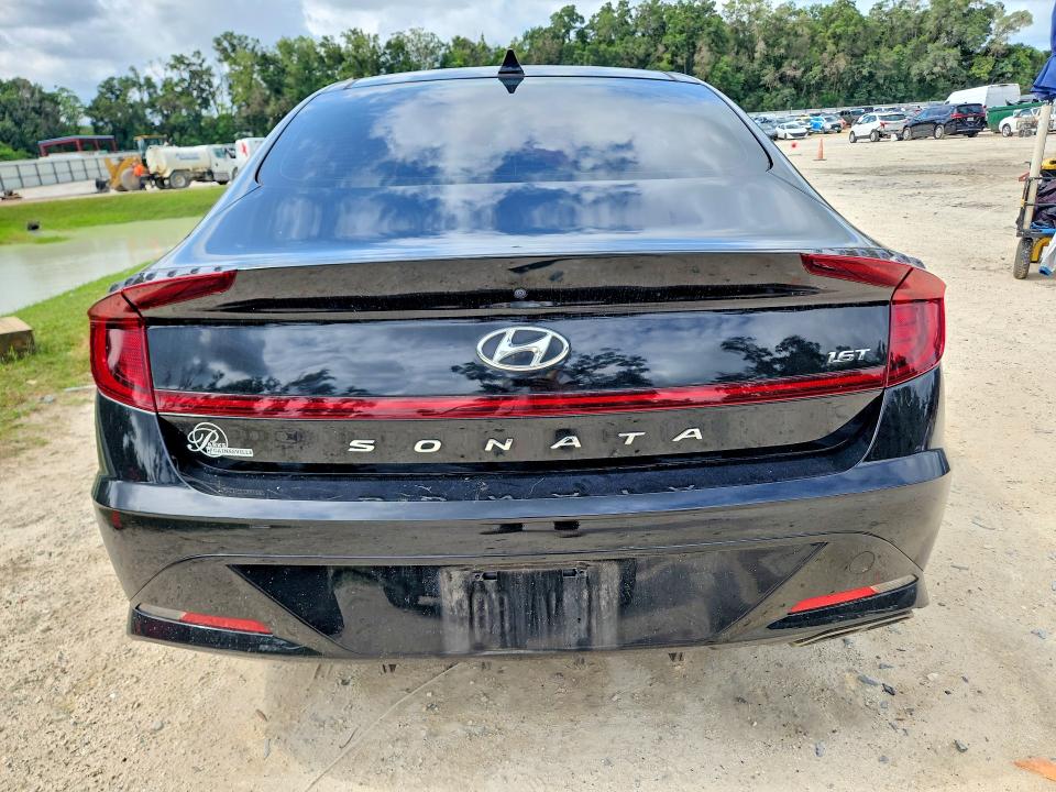 2023 Hyundai Sonata VIN KMHL44J23PA272129 COPART salvage auction — FRONT END, Fl - Certificate Of Destruction, sold $3,000 on 2026-07-14 (photo 6)
