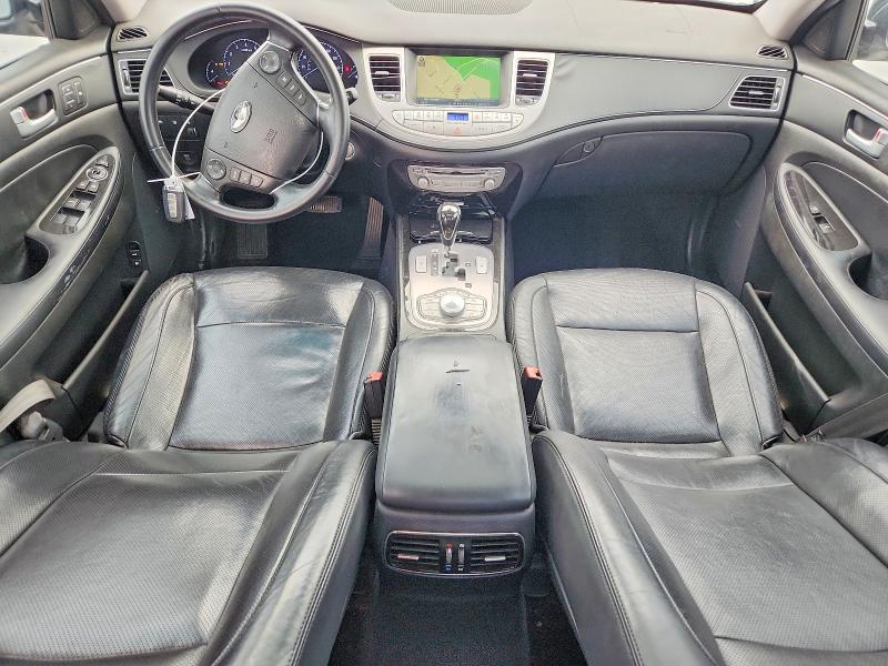 2013 Hyundai Genesis VIN KMHGC4DD6DU256681 COPART salvage auction — FRONT END, Tx - Certificate Of Title, sold $650 on 2026-07-21 (photo 8)