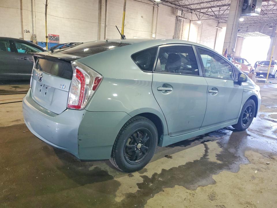 2012 Toyota Prius VIN JTDKN3DU9C1614181 COPART salvage auction — REAR END, Mi - Certificate Of Title, sold $2,050 on 2026-07-10 (photo 3)