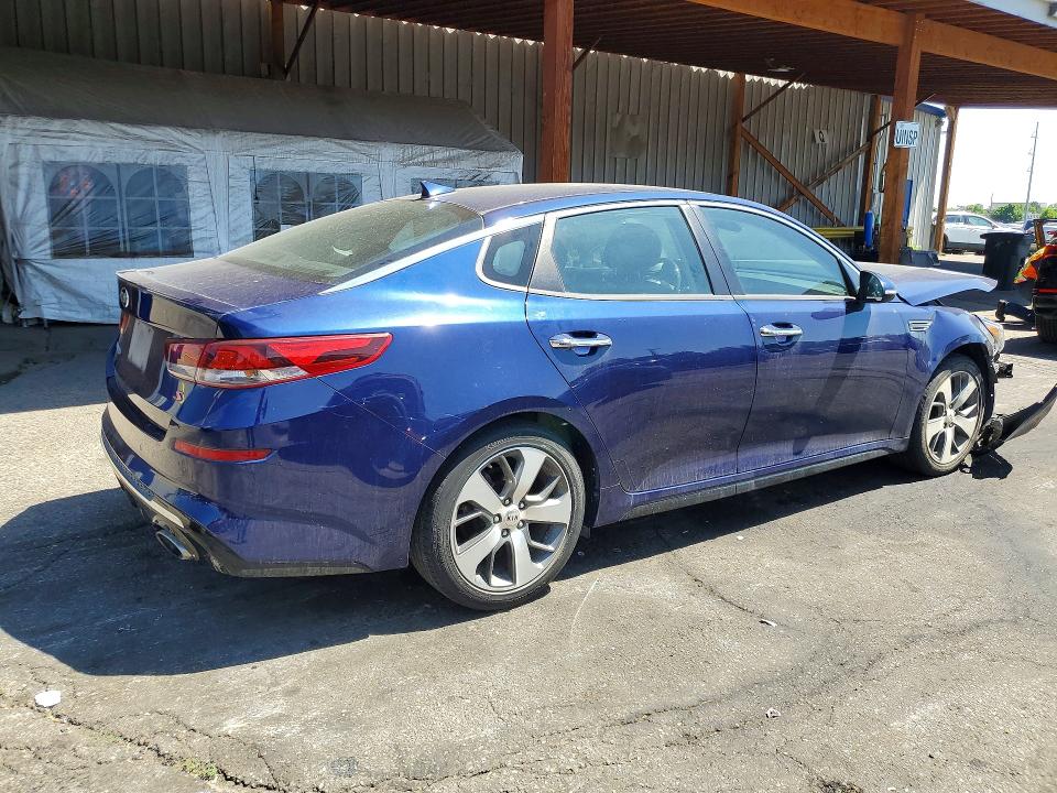 2019 Kia Optima VIN 5XXGT4L32KG315189 COPART salvage auction — FRONT END, Fl - Cert Of Title Slvg Rebuildable, sold $1,800 on 2026-07-09 (photo 3)