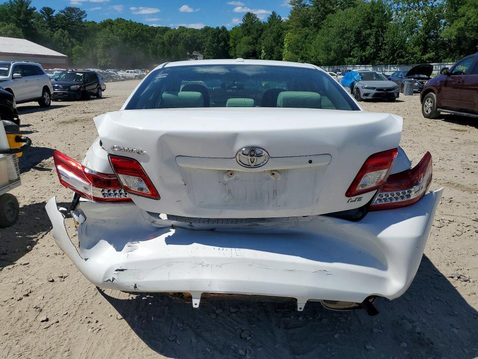 2011 Toyota Camry VIN 4T4BF3EKXBR191930 COPART salvage auction — REAR END, Ri - Cert Of Title-Reconstructed Sa, sold $700 on 2026-07-02 (photo 6)