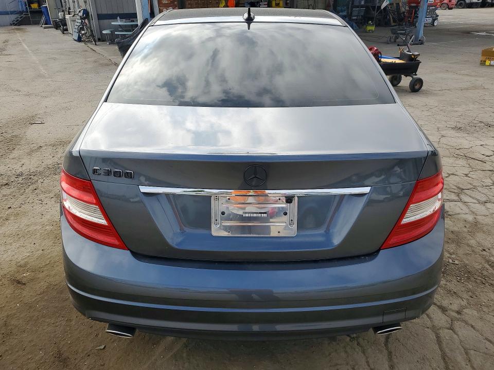 2011 Mercedes-benz C class VIN WDDGF5EB7BA461378 COPART salvage auction — FRONT END, Ca - Salvage Certificate, sold $1,350 on 2026-08-08 (photo 6)
