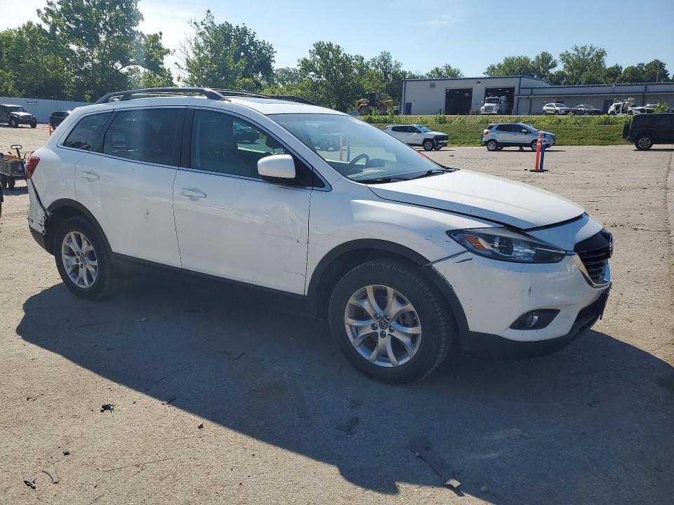 2015 Mazda Cx-9 VIN JM3TB2CA8F0467089 COPART salvage auction — FRONT END, Mo - Salvage Certificate Of Title, sold $825 on 2026-07-28 (photo 4)