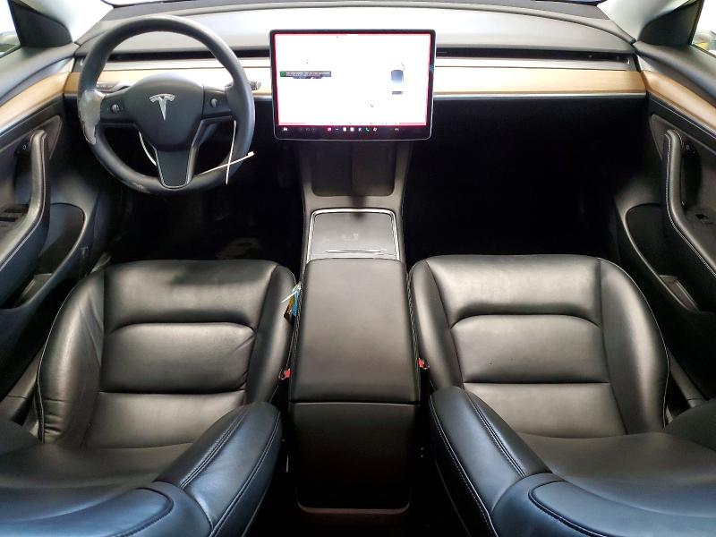 2022 Tesla Model 3 VIN 5YJ3E1EA0NF371982 COPART salvage auction — REAR END, In - Cert Of Title-Salvage Title, sold $5,500 on 2026-07-20 (photo 8)